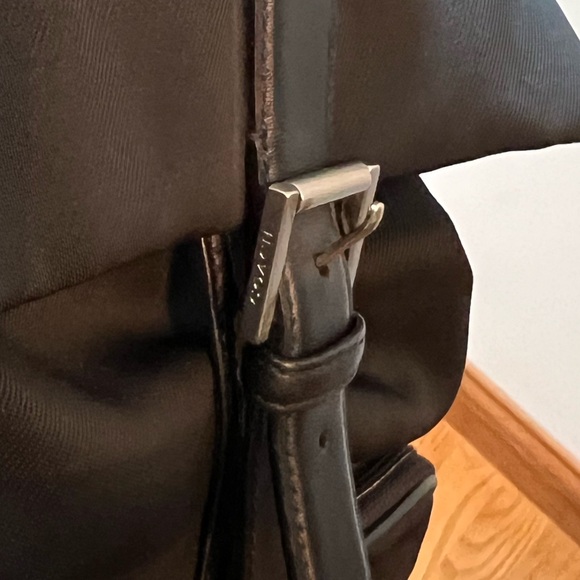 Coach Black Leather Nylon Mercer Backpack - Picture 4 of 13